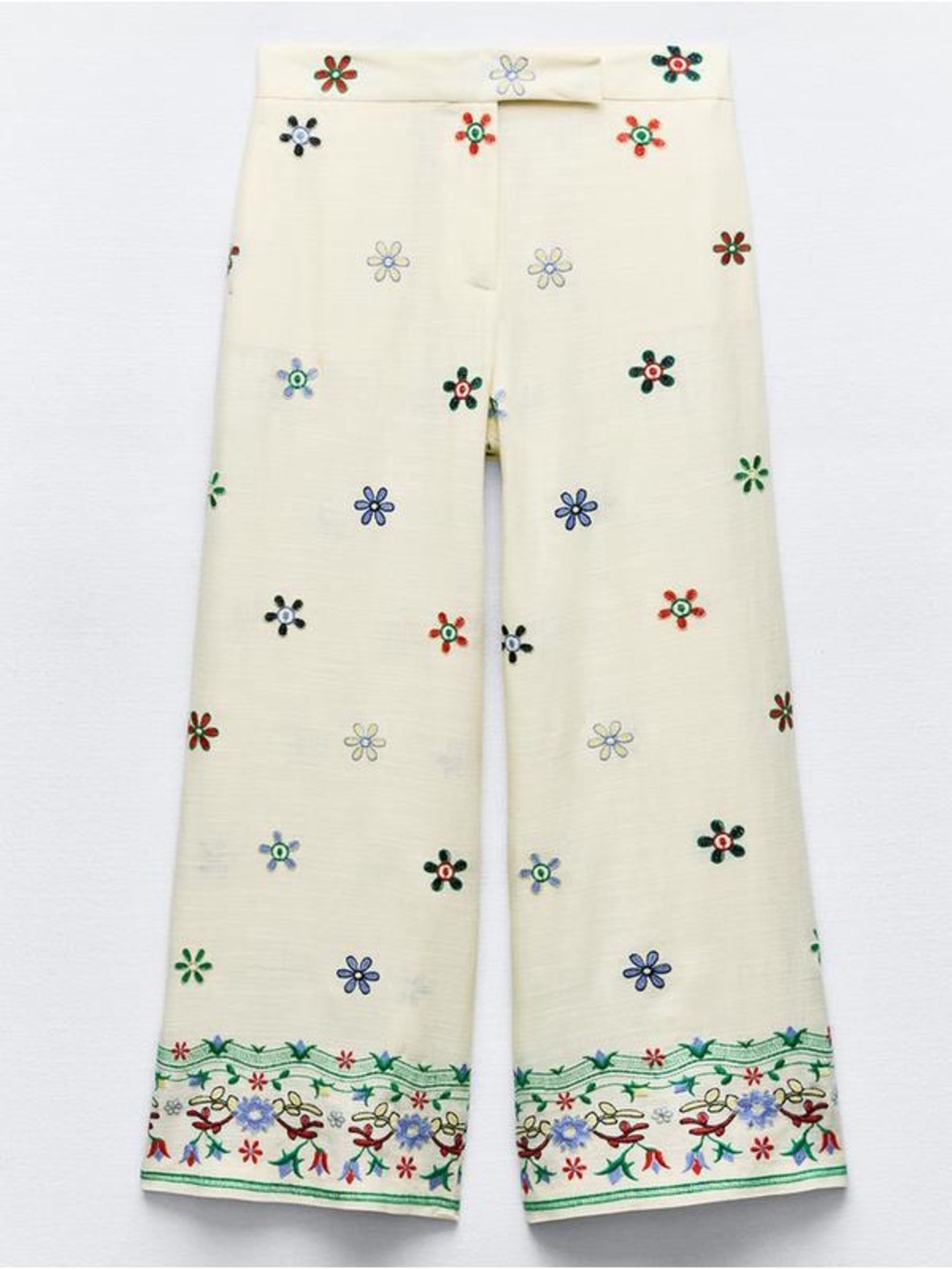 ZARA FLORAL EMBROIDERED CULOTTES
MULTICOLORED - Picture 9 of 9